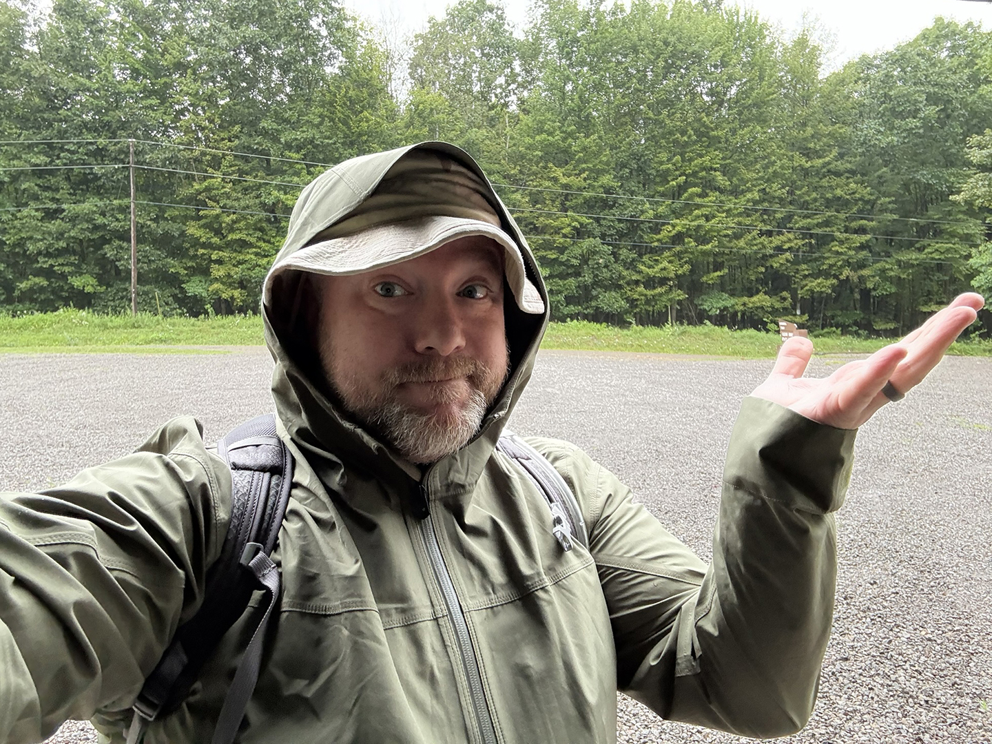 July Hike To Rescue Gear at Clear Creek State Forest: Kennerdell Tract