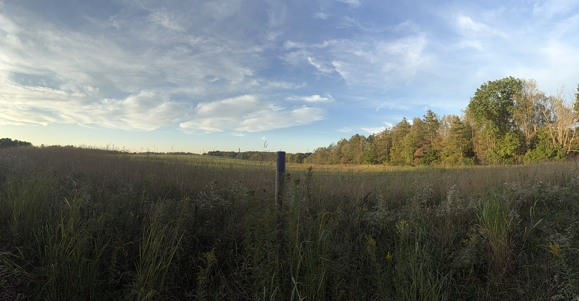 September Backpacking in Oil Creek State Park